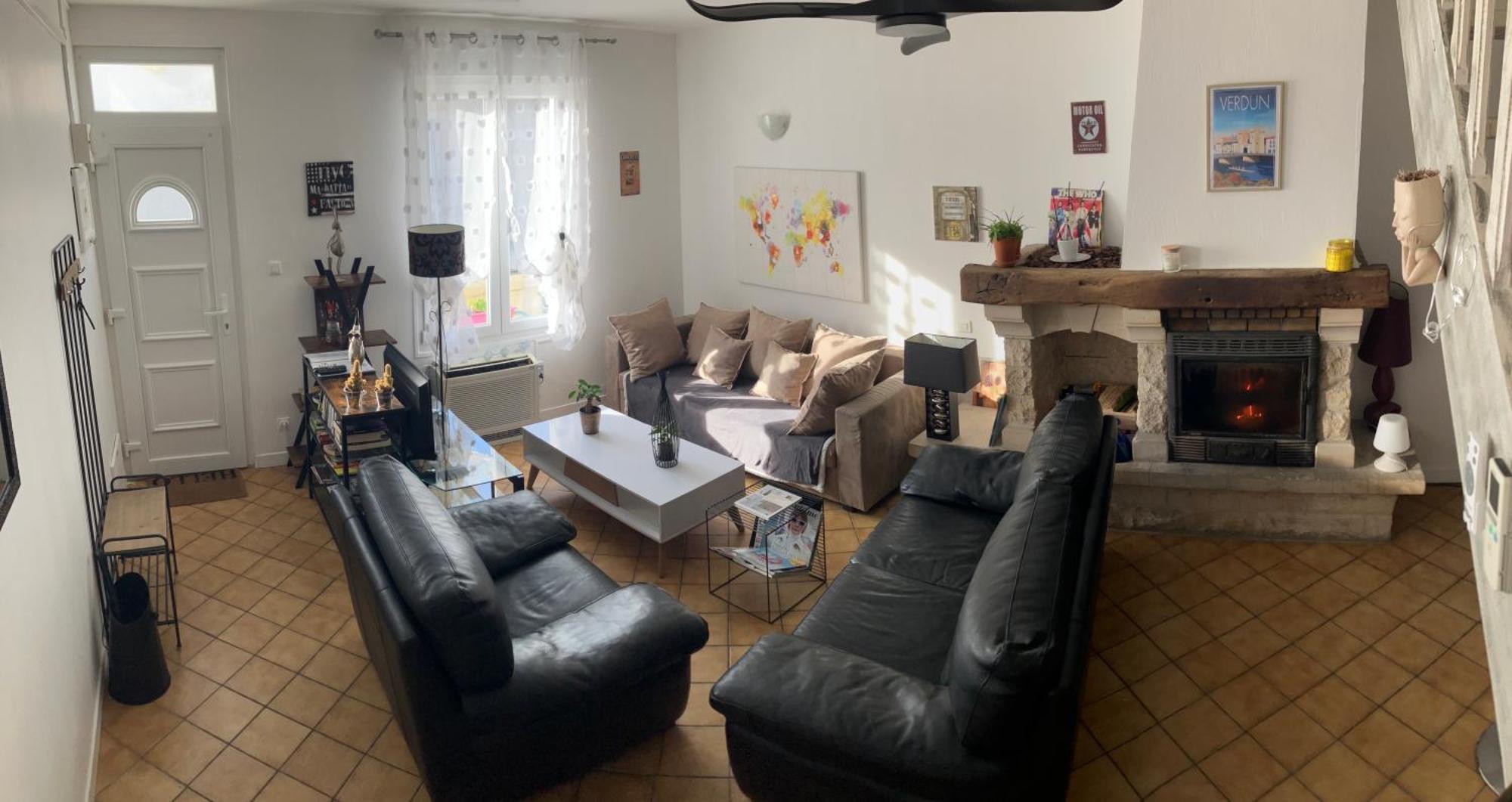 Jolie, Cozy, Confortable Maison De Ville Au Calme A 5Min Du Centre De Verdun, Parking Devant La Maison Belleville-Sur-Meuse Exterior foto